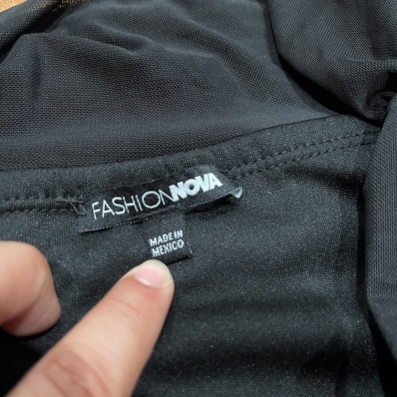 Fashion Nova Black Long Sleeve Dress - Picture 8 of 15